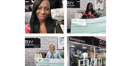 DJV Boutique Fundraising for Ormiston Families