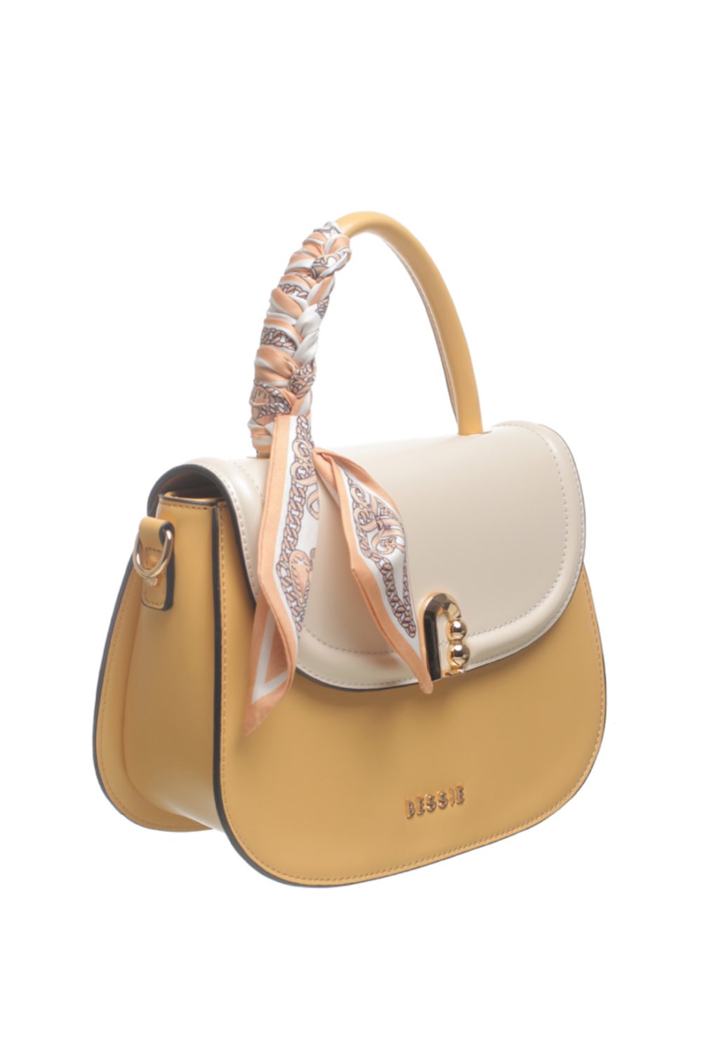 bessie-handbags-urban-fold-over-bag-with-scarf-detail-yellow-BB6521-djv-boutique