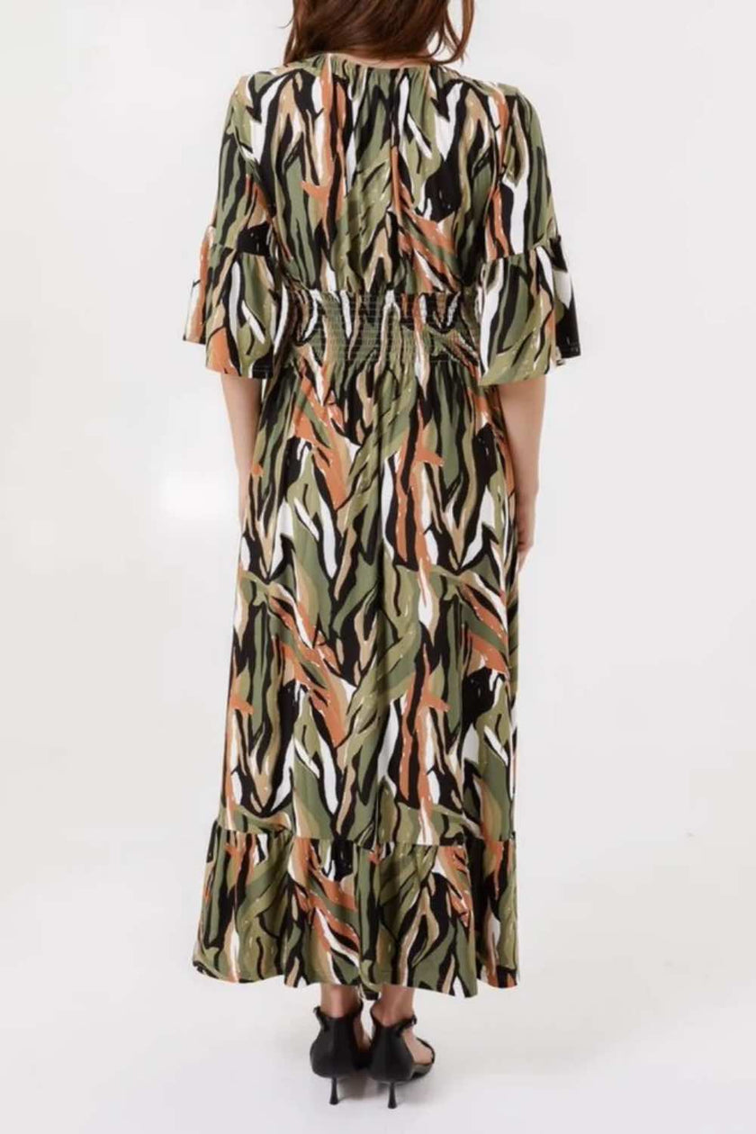 Abstract-Print-V-Neck-Dress-djv-boutique