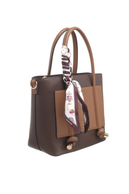 Bessie_BB7188_Colour_Block-Scarf_Tote