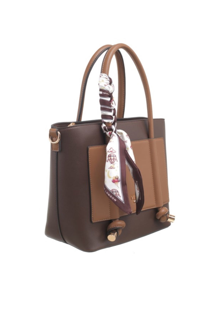 Bessie_BB7188_Colour_Block-Scarf_Tote