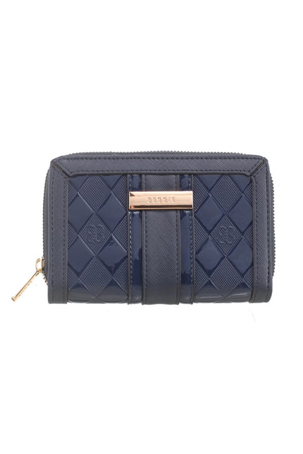Bessie_BP1427_navy_patent_wallet_djv_boutique