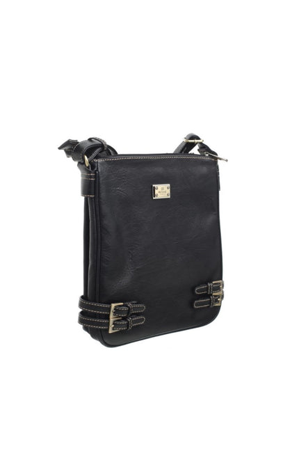 Bessie_BW471_classic_buckle_zip_bag