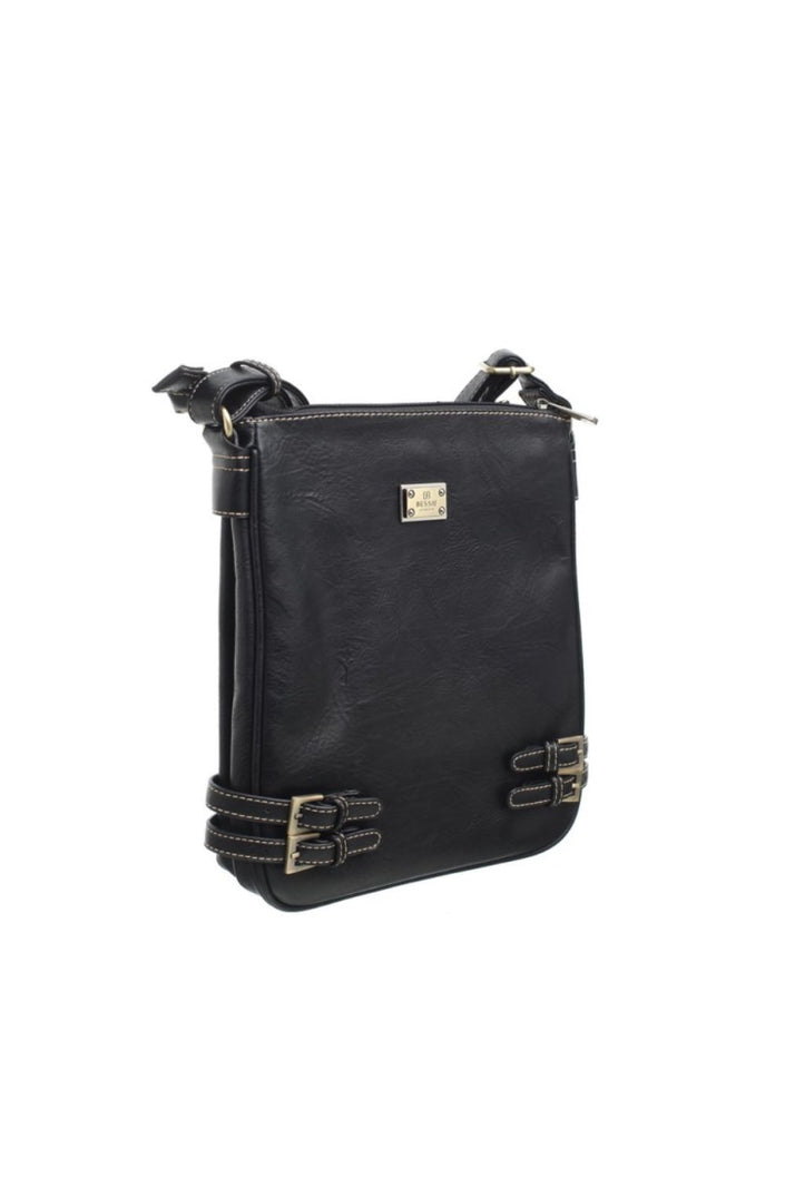 Bessie_BW471_classic_buckle_zip_bag