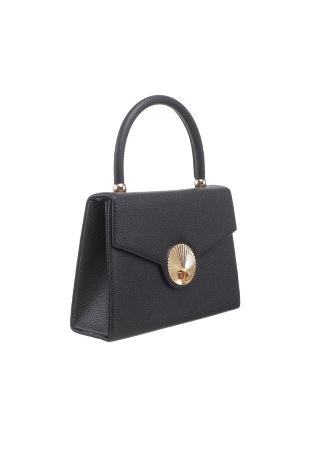 Bessie_HB1158_Top_Handle_crossbody_bag_black