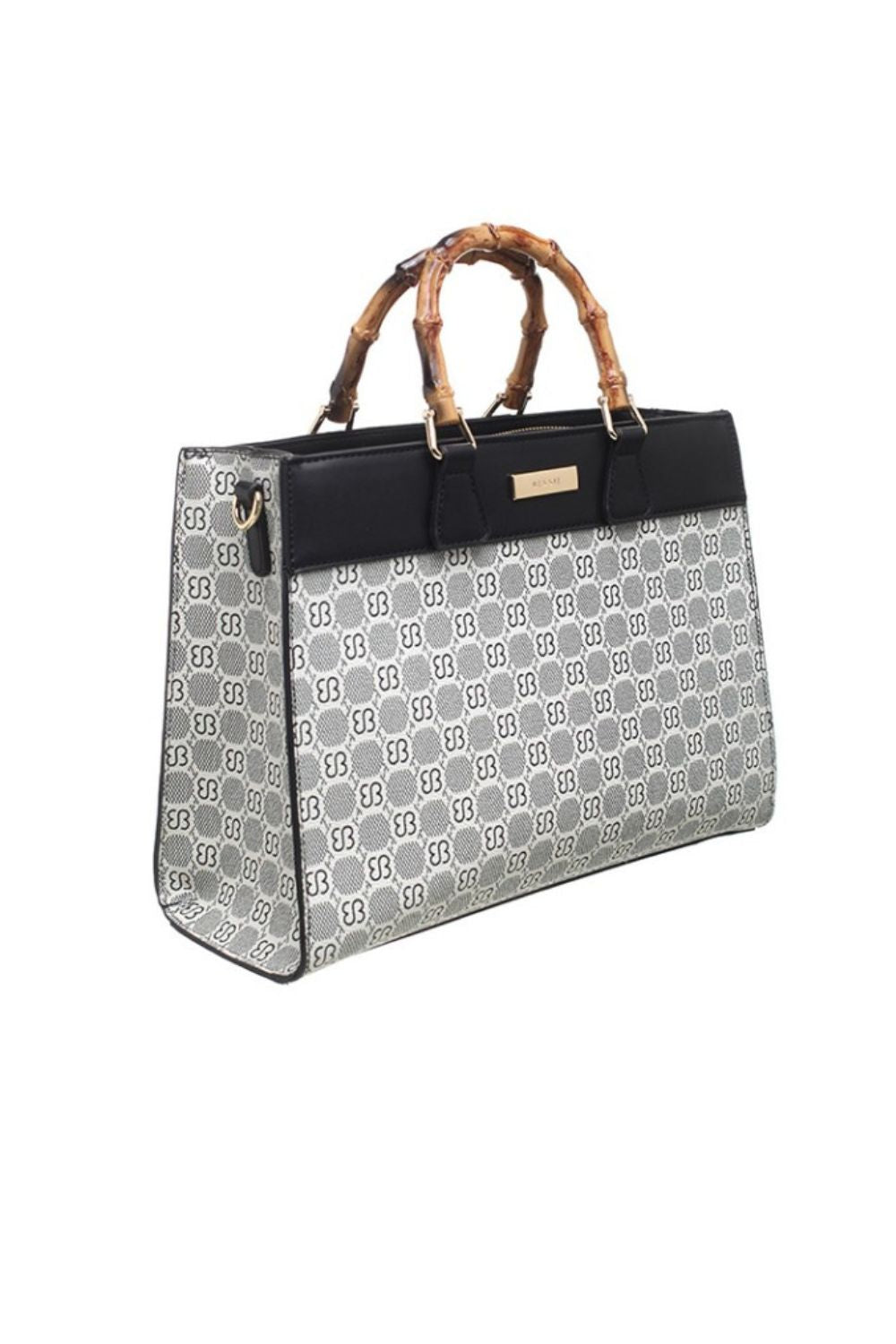 Black and grey handbag 2025