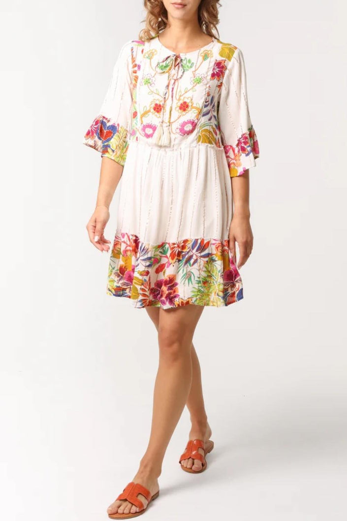 Embellished_Colourful_smock_Dress