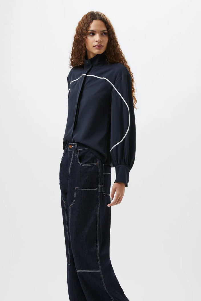 French-Connection-Arezzo-Contrast-Shirt-72YAL