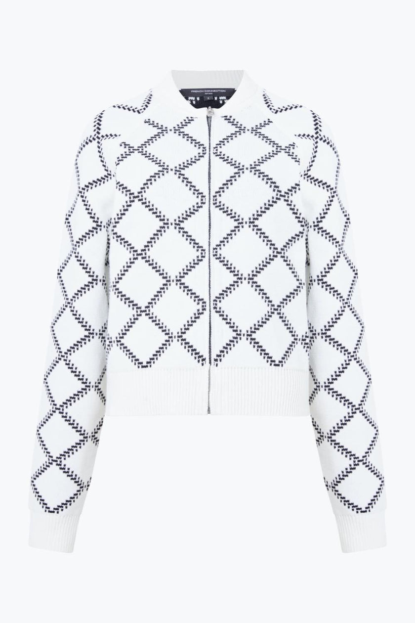 French-Connection-Odessa-Reversible-Checks-Cardigan