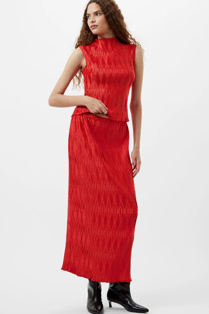 French-connection-Moira-Pleated-Skirt-73YBL-djv-boutique