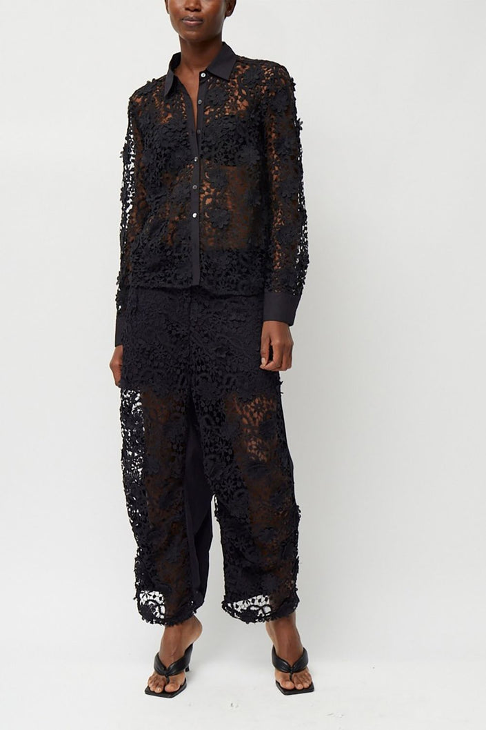 French_Connection_ Delphine_Caballo_Lace_Mix_Blouse_DJV_Boutique_Ioswich