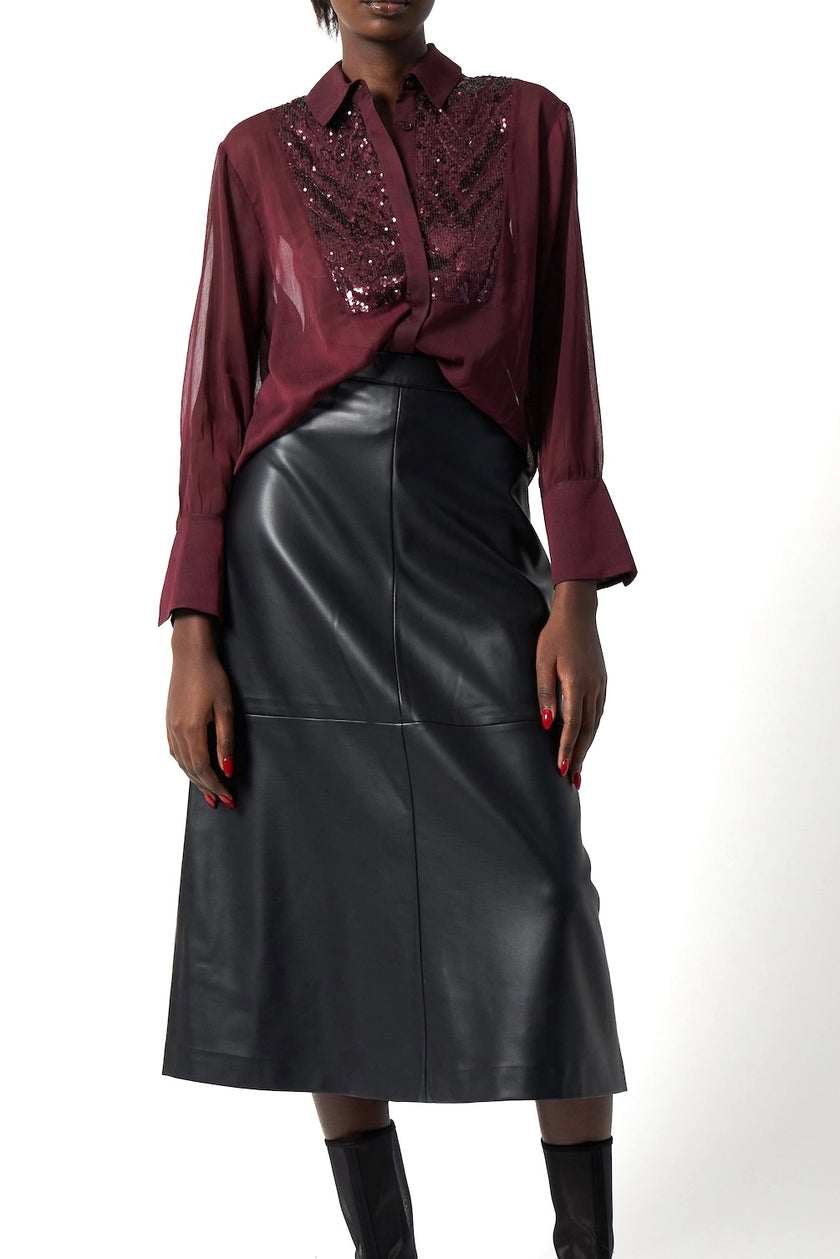 French_Connection_Hana_Adalynn_Sequin_Bib_Shirt_DJV_Boutique_Ipswich