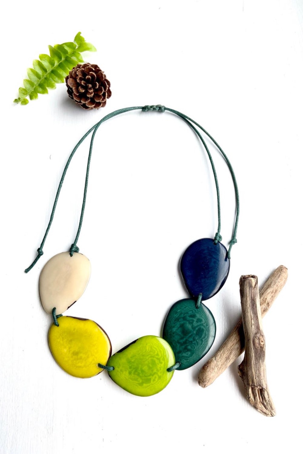 Lydia-Miriam-Greens-5Bead-Necklace-djv-boutique