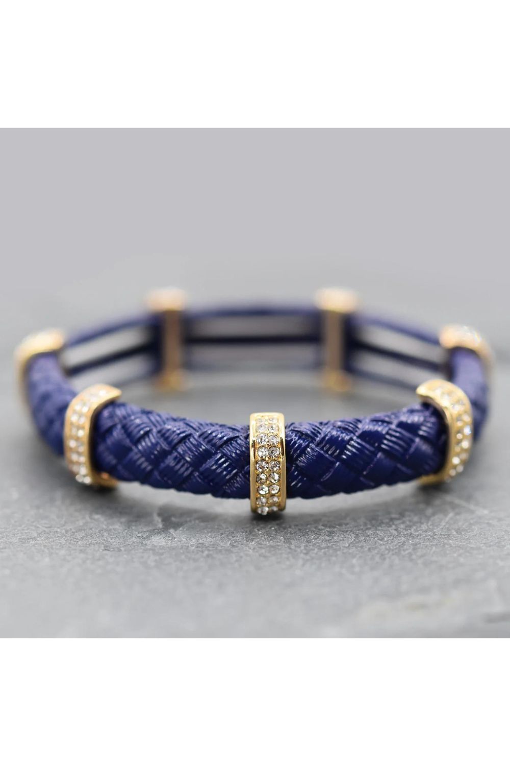 Navy_Plaited Leather_Bracelet_DJV_Boutique_Ipswich.jpg