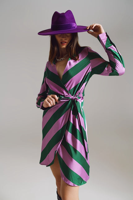 Q2_Satin_Lilac_Green_Striped_Wrap_Dress_DJV_Boutique.jpg