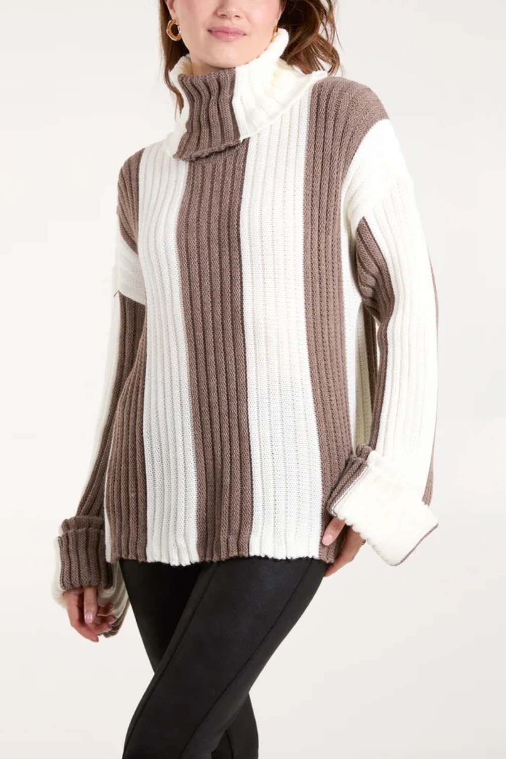 Roll-Neck-Stripe-Jumper-mocha