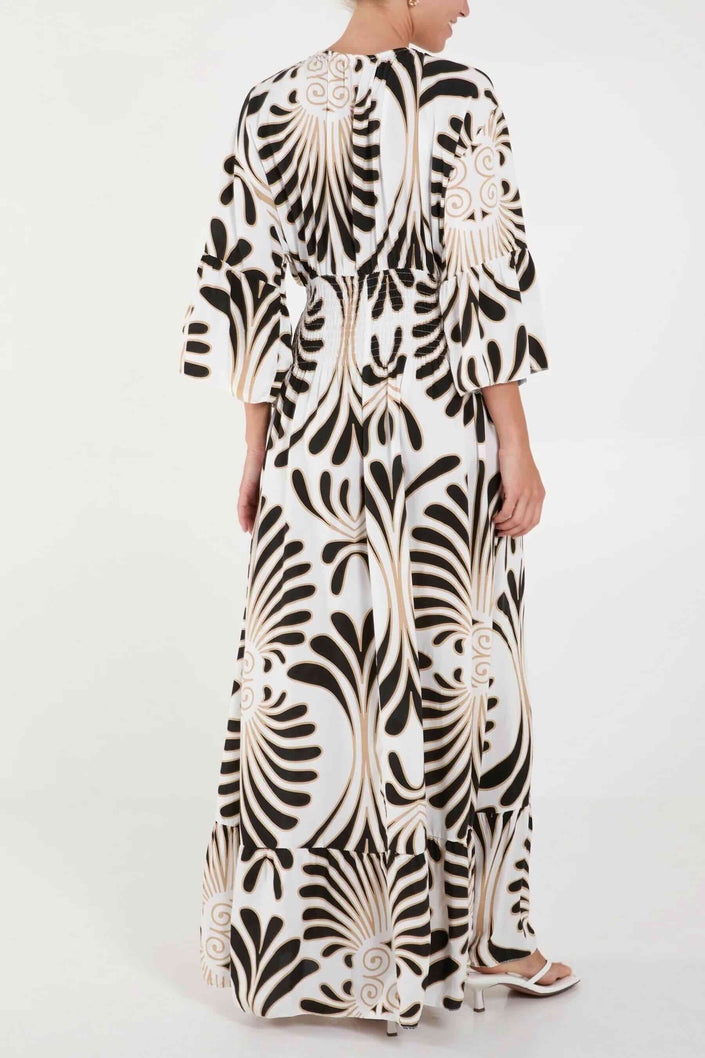Swirl_Print_Black_Gold_Cool_Maxi_Dress_DJV_Boutique_Ipswich.jpg