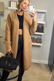 Tan-Boxy-Rib-Knit-Long-Cardigan-DJV-Boutique