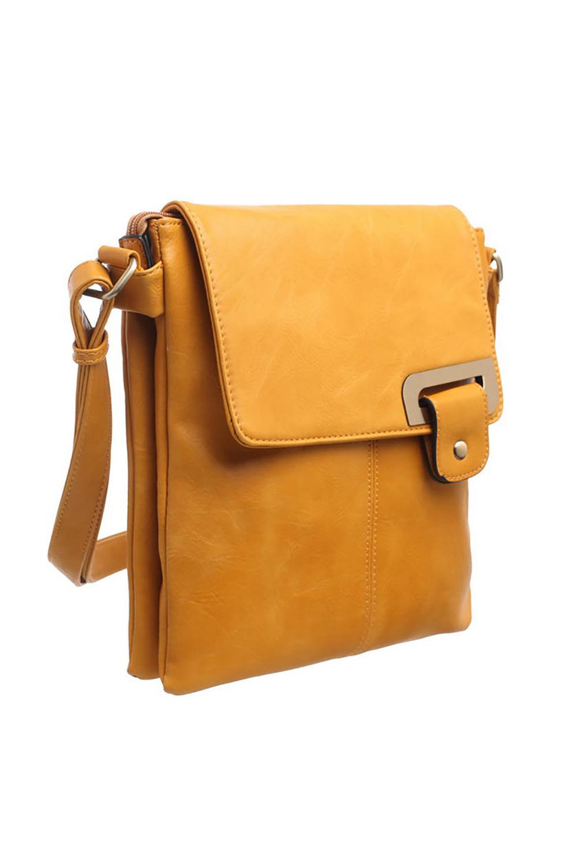 bessie-W2554_Classic-Cross-Body-Bag-Yellow
