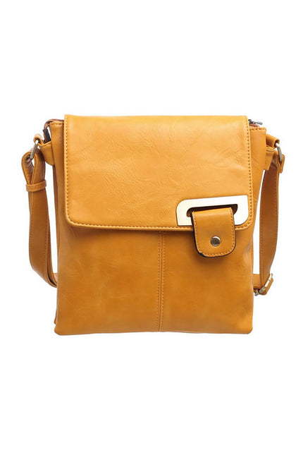 bessie-W2554_Classic-Cross-Body-Bag-Yellow