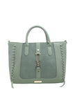 bessie-handbags-green-suede-front-panel-bag-BD6908-djv-boutique