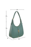bessie-womens-handbag-BD6292-Urban-Buckle-Bag-Green-djv-boutique