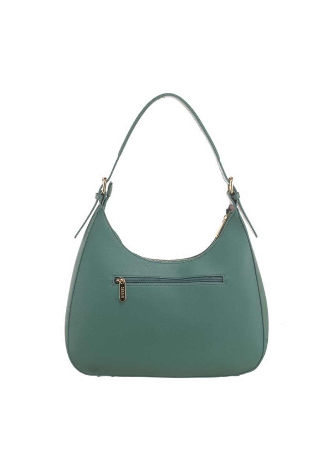 bessie-womens-handbag-BD6292-Urban-Buckle-Bag-Green-djv-boutique