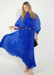 long-pleated-dress-cobalt-blue-with-pleated-cape-sleeve-djv-boutique