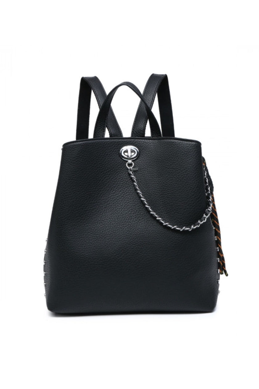 papaya-bags-Stylish-Black-Back-Pack-djv-boutique