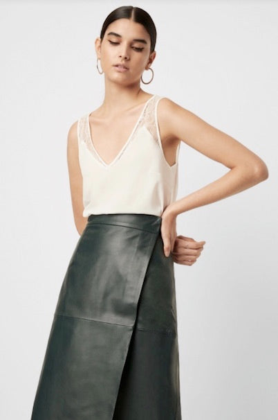 French_Connection_Crepe_Light_Lace_Trim_Vest_White_72KZP_DJV_Boutique