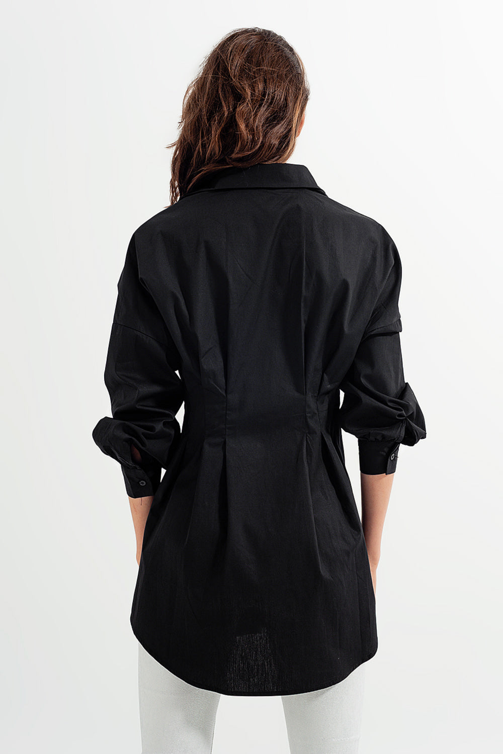 Q2-black-longsleeved-fitted-poplin-shirt-DJV-Boutique.jpg