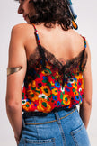 Q2 Bold Floral Print Cami_DJV_Boutique