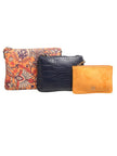 Trio_make-up_bag set_yellow_DJV_Boutique